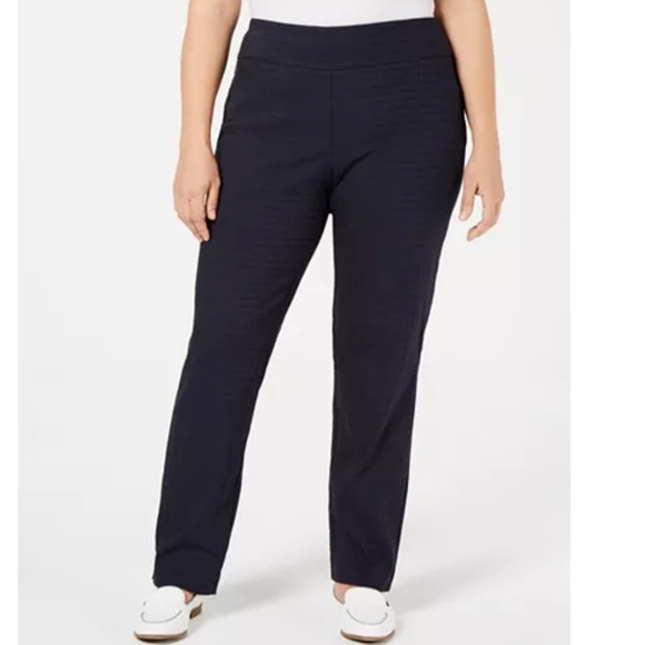 macys charter club cambridge slim pants